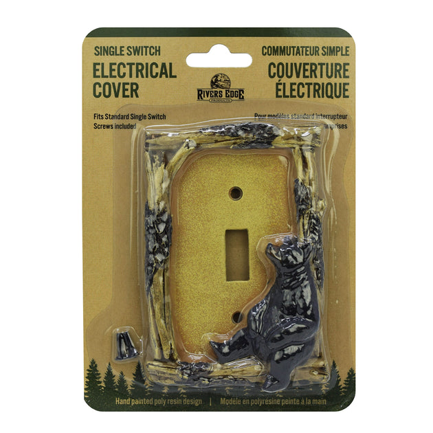 Electrical Cover Plate Switch Single - Bear