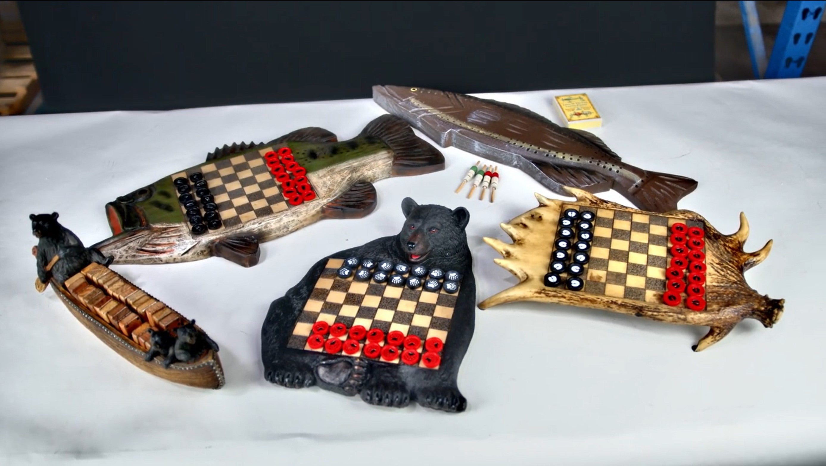 Rusticated Game Board Games | Fun & Rustic-Themed Games by River’s Edge – Rivers Edge ...