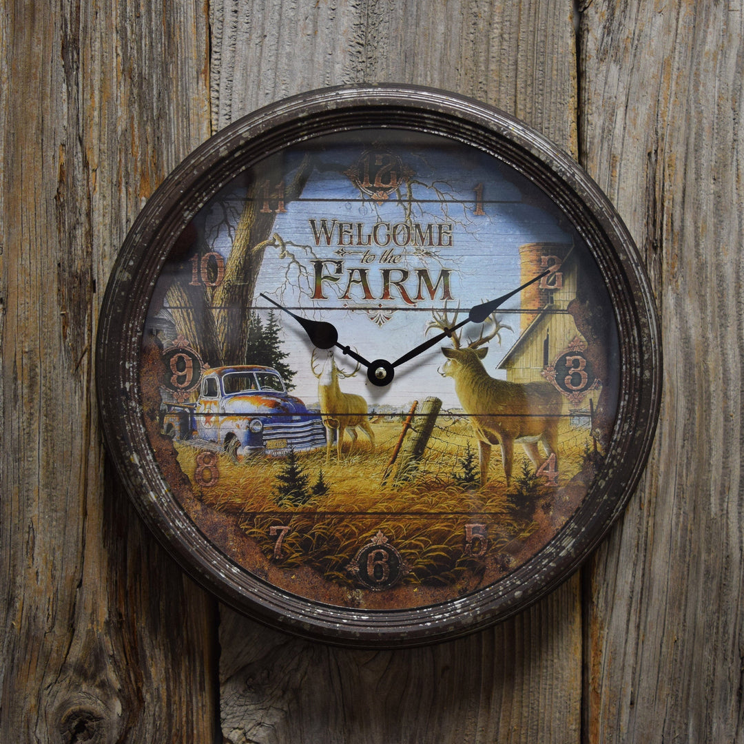 Rustic Timepiece Clocks | Rustic Timepieces by River's Edge – Rivers Edge Products