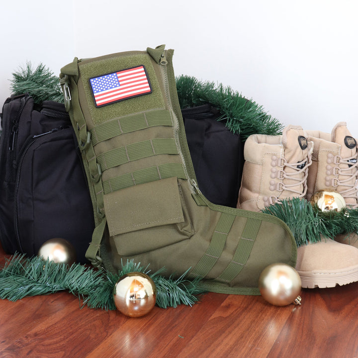 Osage River Ruck Up Tactical Stocking-OD Green