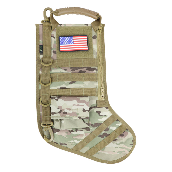Osage River Ruck Up Tactical Stocking-Multi-Camo