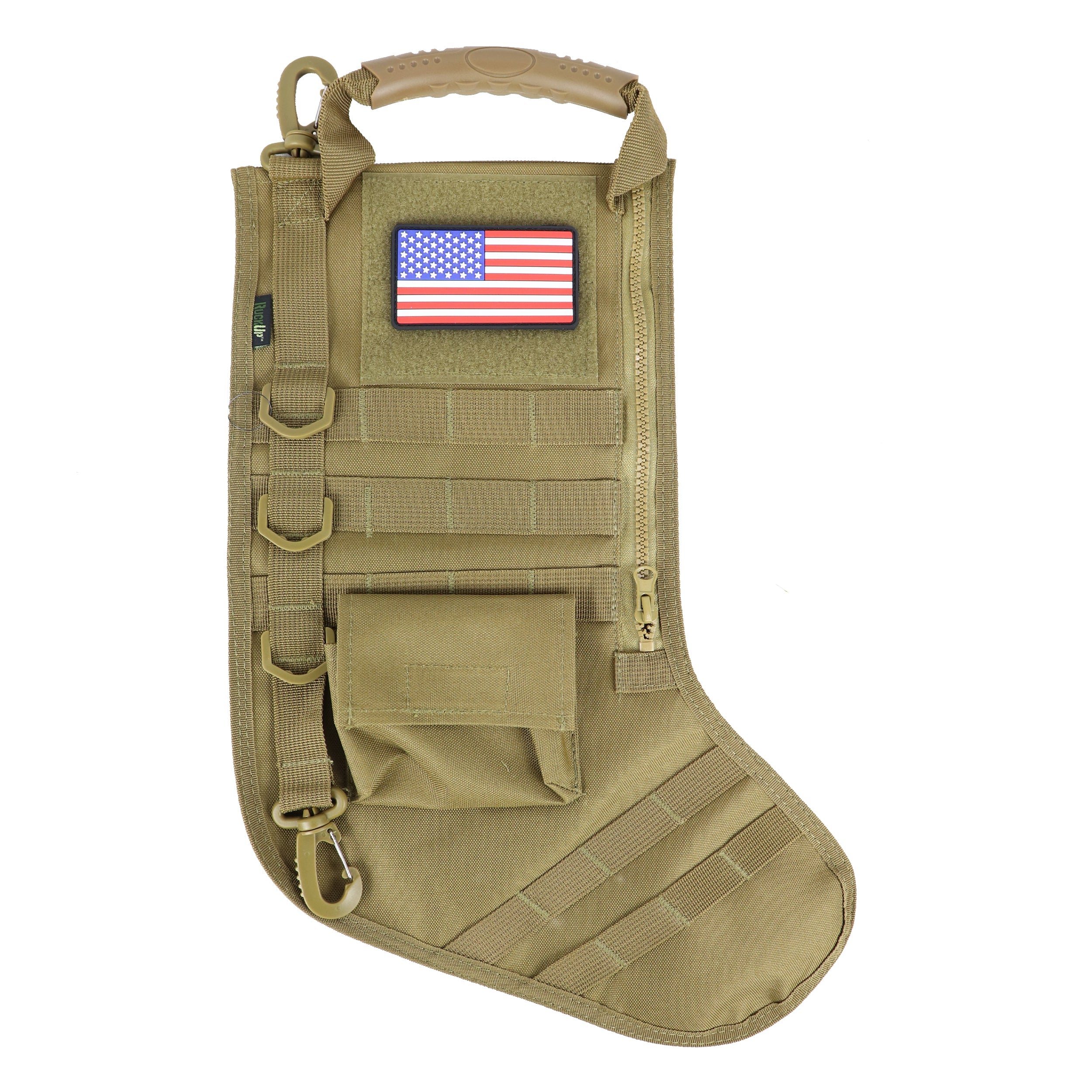 Osage River Ruck Up Tactical Stocking-Khaki – Rivers Edge Products