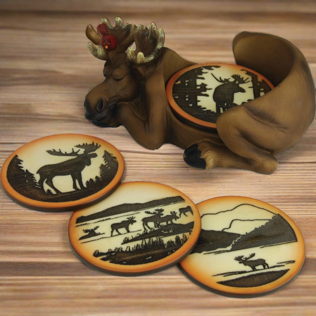 Coaster Set Moose