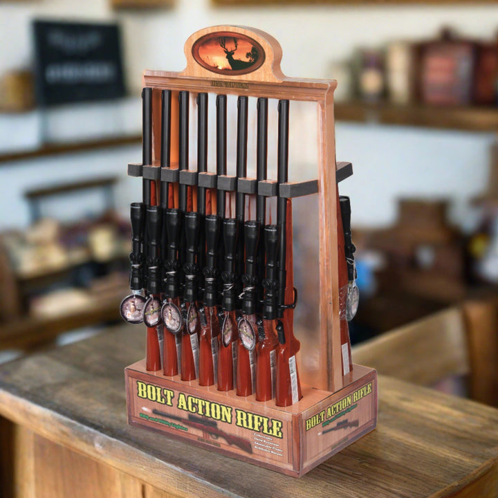 Gibson BBQ Lighter-Bolt Action Rifle-16 Piece Display