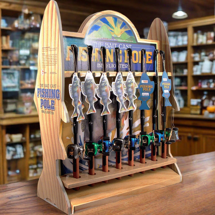BBQ Lighter-Baitcast Fishing-16 Piece Display