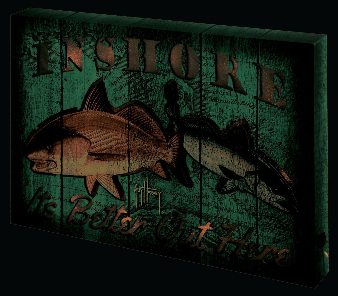 Led Rivers Signs LED Signs | Rustic Light-Up Decor by River's Edge – Rivers Edge Products