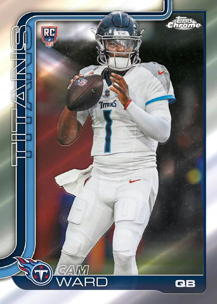 2025 Topps Chrome Football Value Box