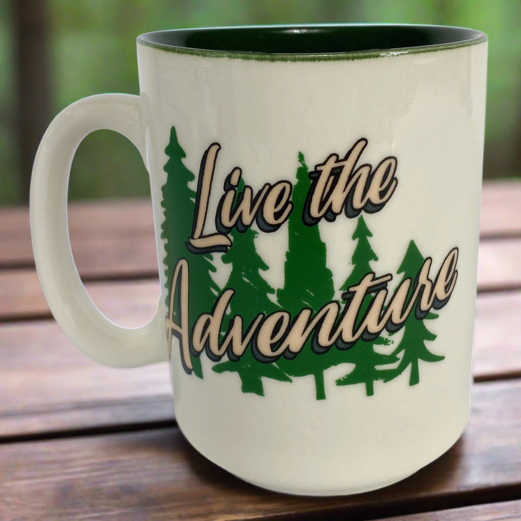 Ceramic Mug 16oz - Live the Adventure