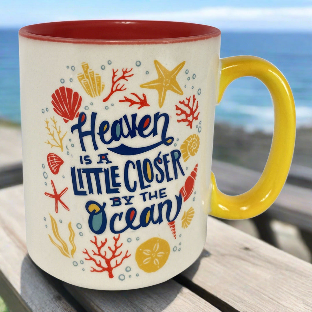 Ceramic Mug 16Oz Heaven Ocean