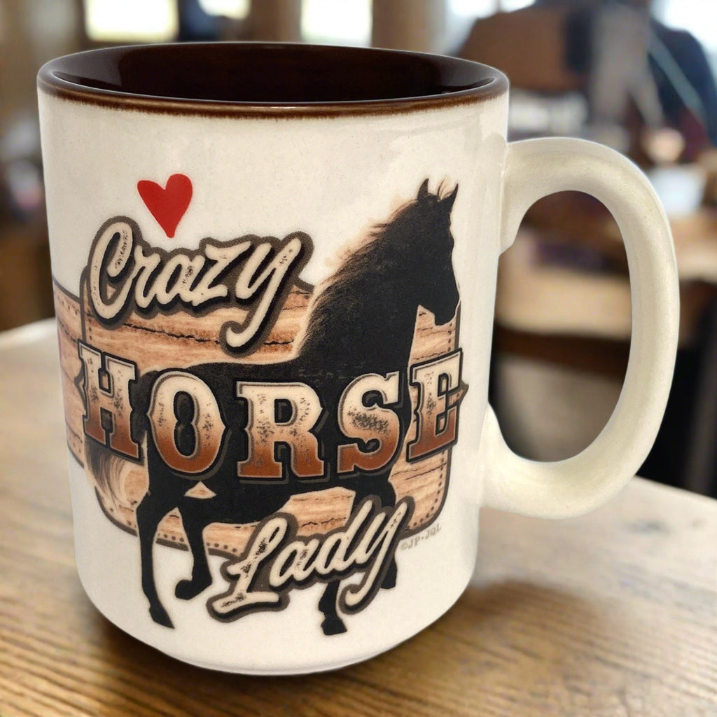 Ceramic Mug 16oz - Crazy Horse Lady
