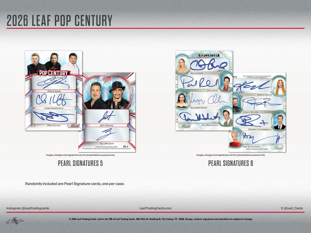 2026 Leaf Metal Pop Century Hobby Box