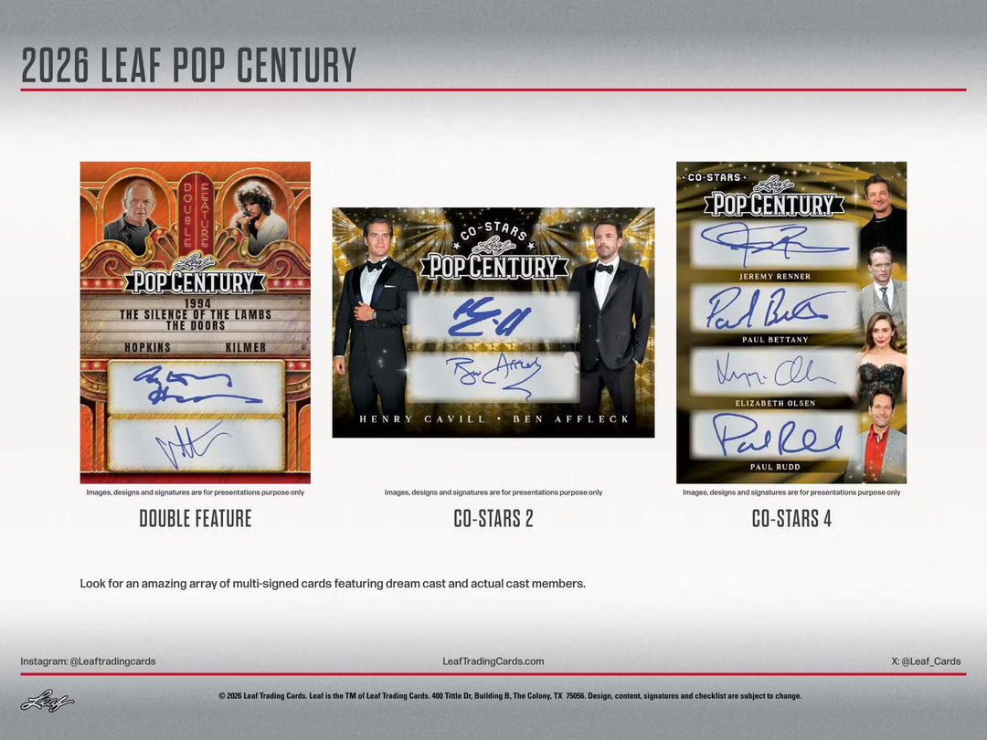 2026 Leaf Metal Pop Century Hobby Box