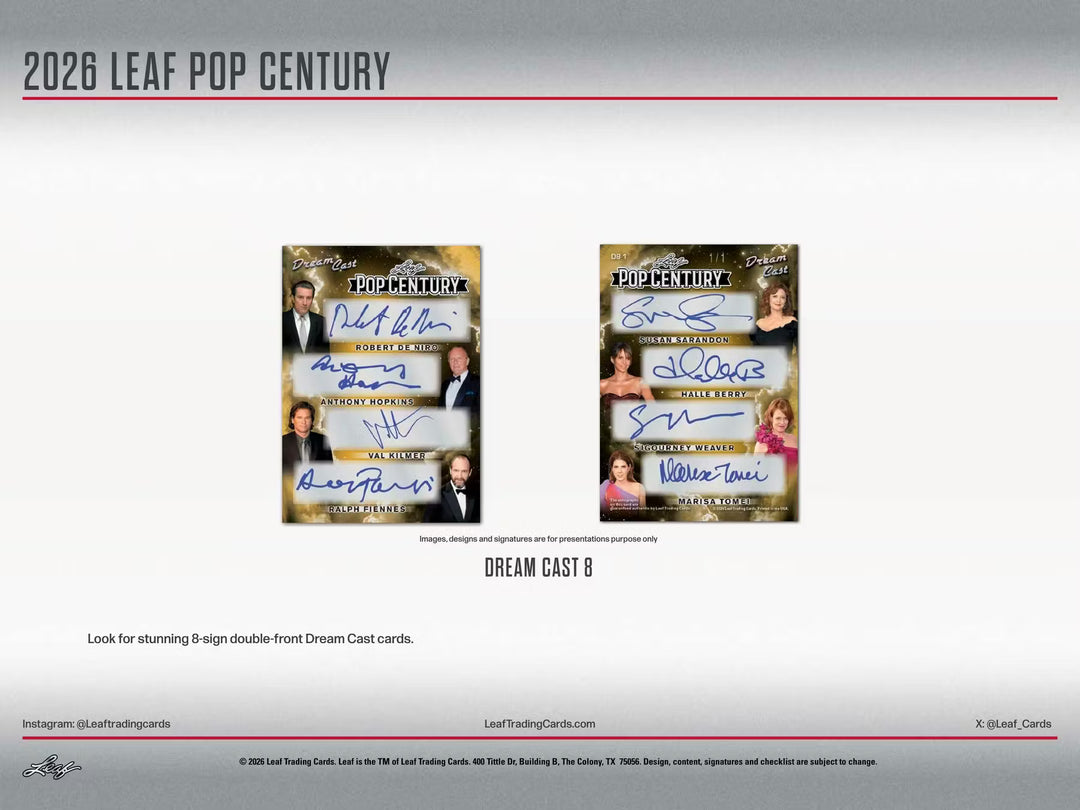 2026 Leaf Metal Pop Century Hobby Box