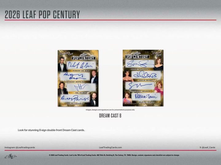2026 Leaf Metal Pop Century Hobby Box