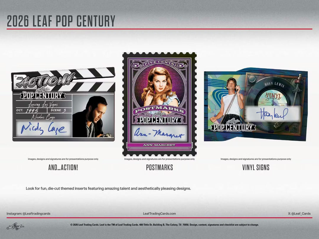 2026 Leaf Metal Pop Century Hobby Box