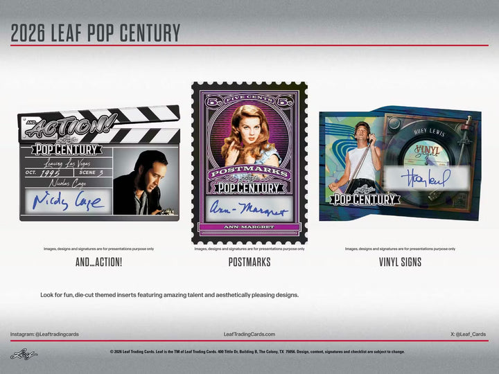 2026 Leaf Metal Pop Century Hobby Box