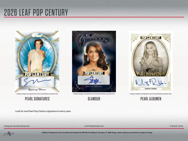 2026 Leaf Metal Pop Century Hobby Box