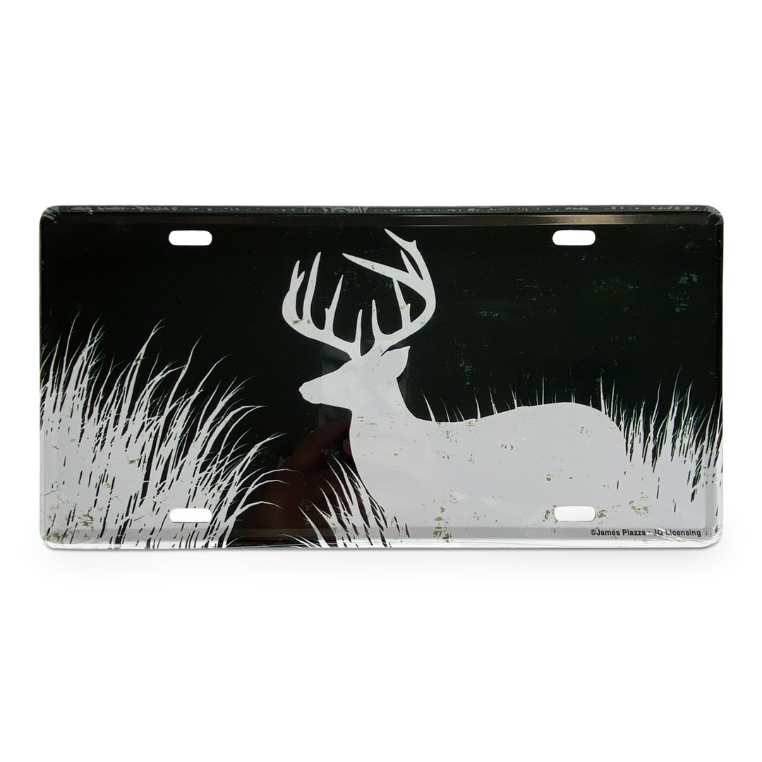 Vanity License Plate 12In X 6In Deer Silhouette