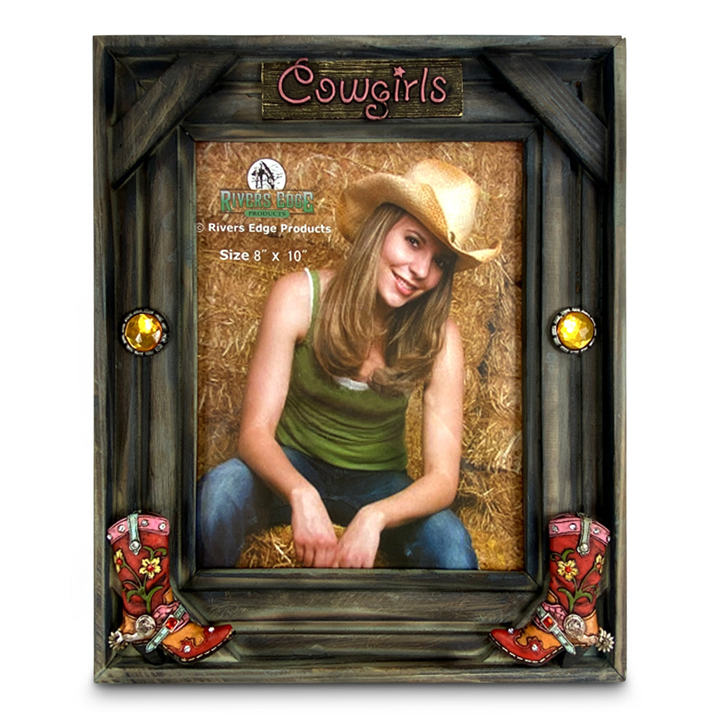 8X10 Cowgirl Picture Frame