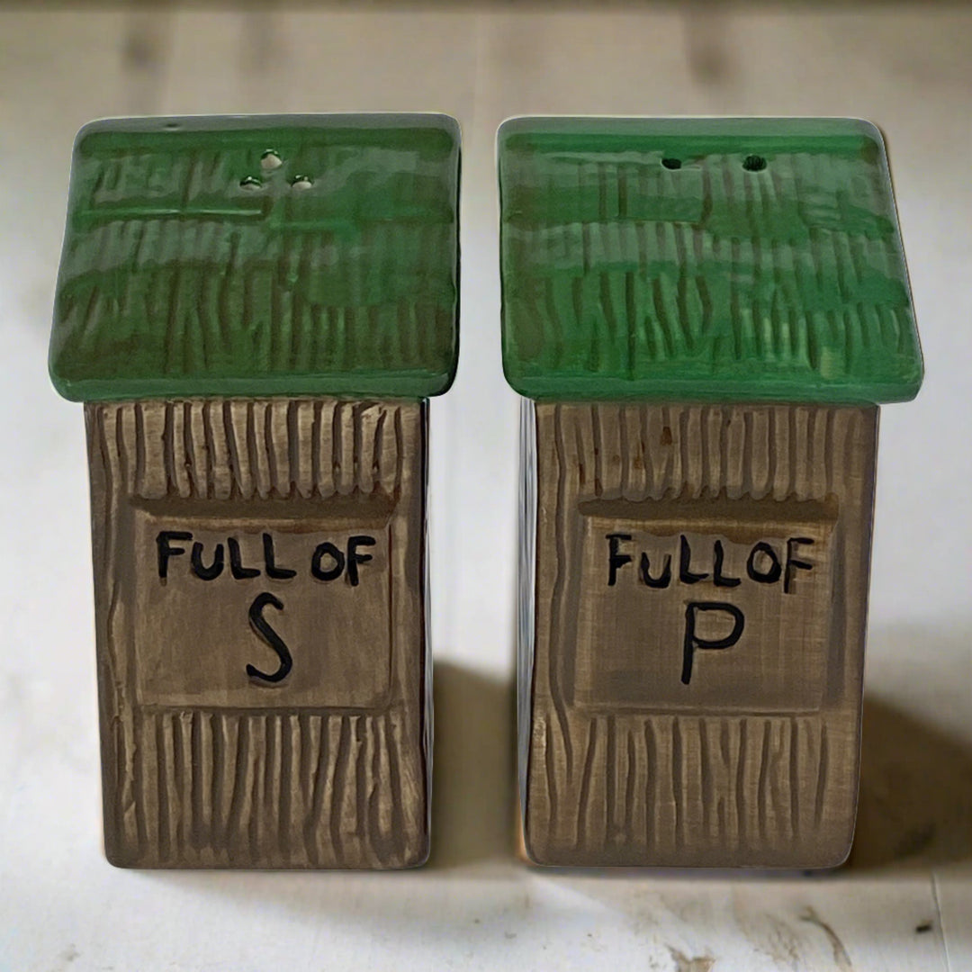 Salt And Pepper Shakers Outhouse