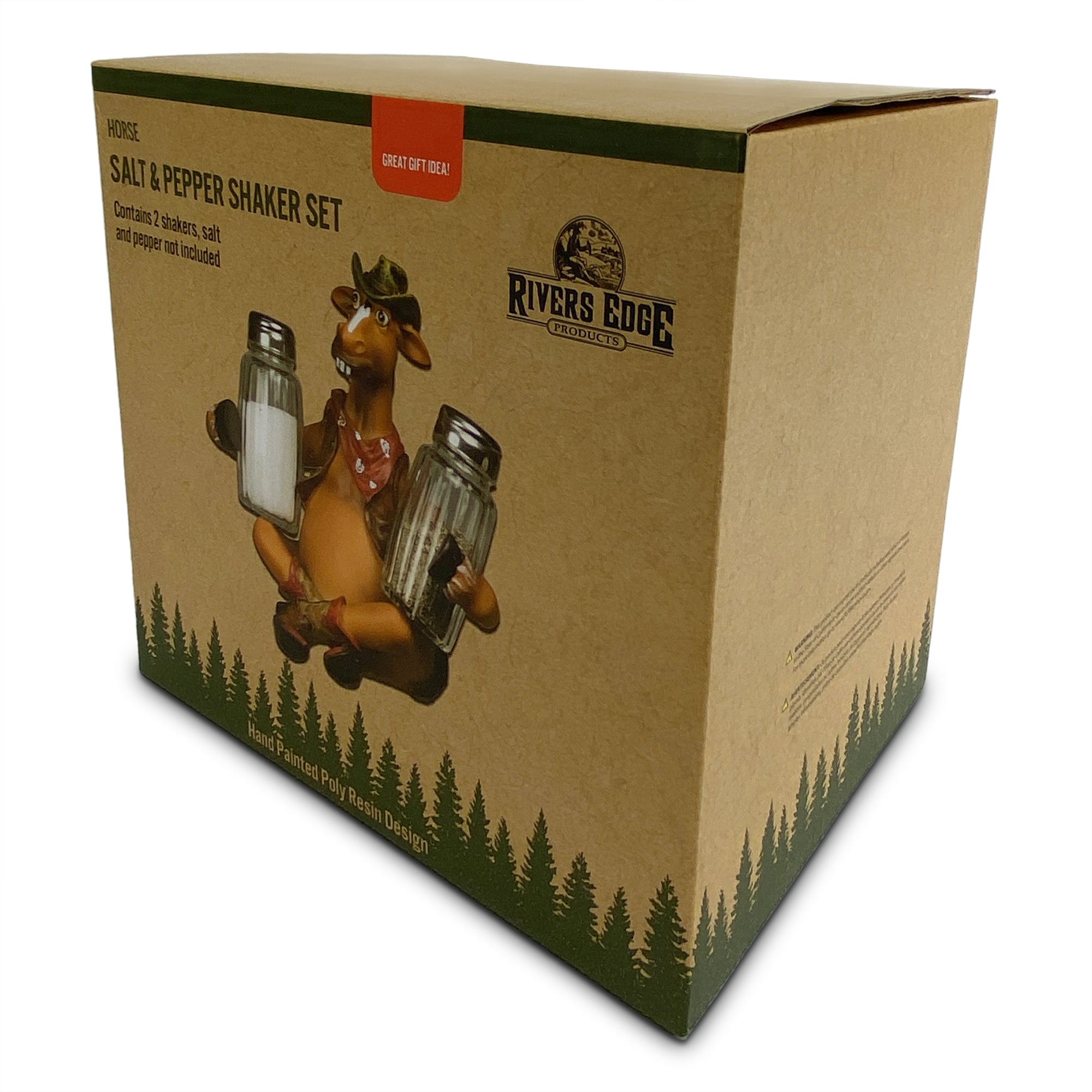 Rivers Edge Products Salt and Pepper Shakers - Thumbnail 2
