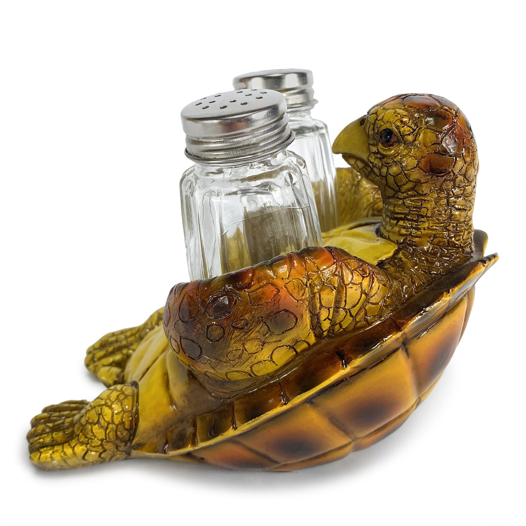 Turtle Shell Shakes Salt Shakers - Sea Turtle Set for Stylish Dining – Rivers Edge Products