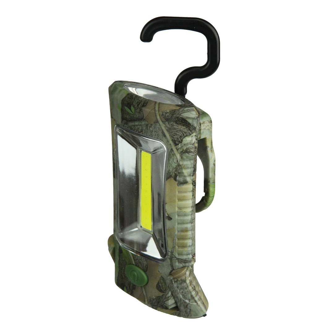 camouflage rechargeable flashlight COB Multi Function Flashlight