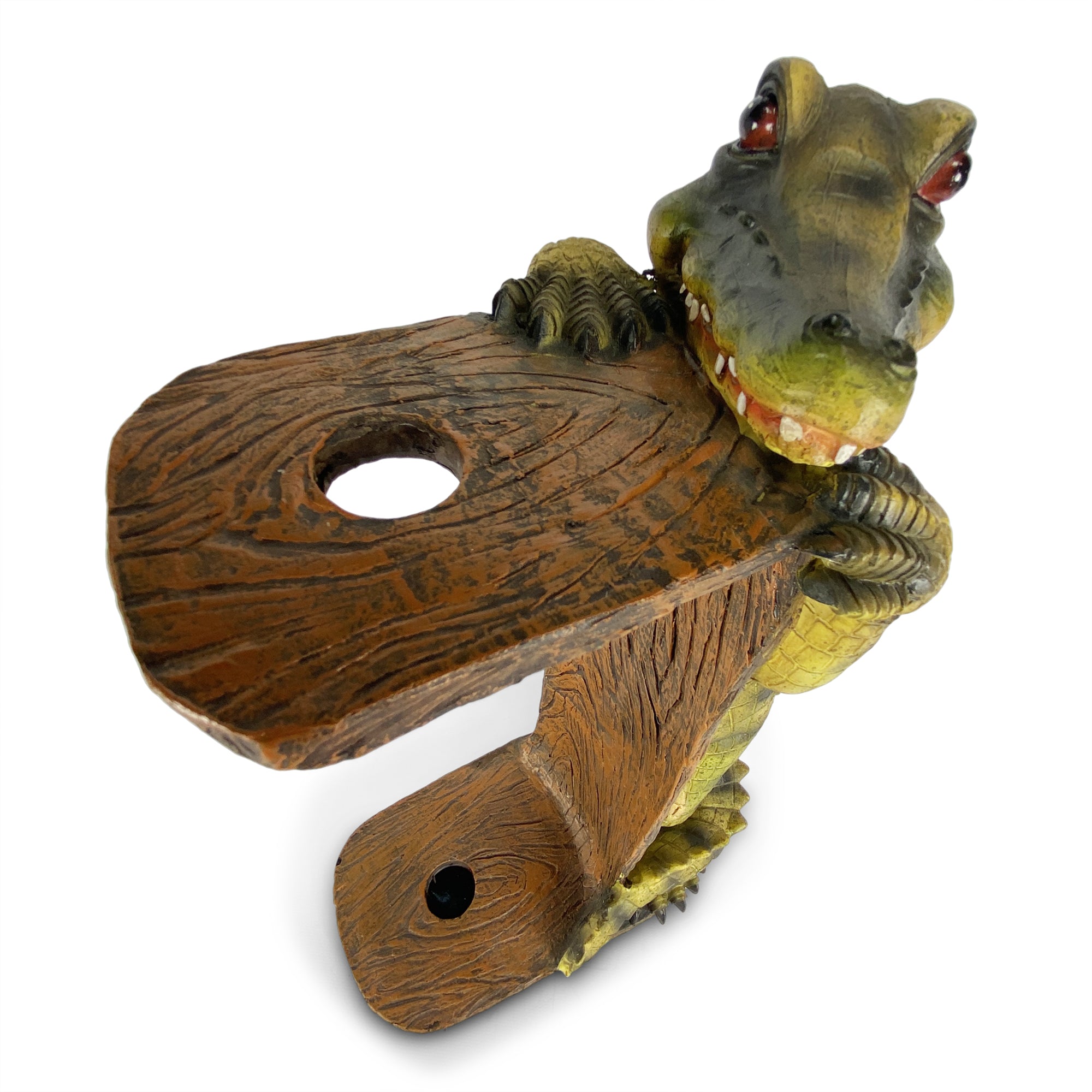 Rivers Edge Products Countertop Paper Towel Holder, Unique Resin and Wood  Paper Towel Holder, Novelty Napkin Roll Holder for Counter, Giftable Animal