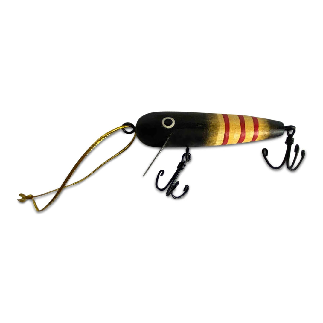 bead wrapped fishing lure ornament Christmas Ornaments 6-Pack-Antique Lures for Festive Fishing Fun – Rivers Edge Products