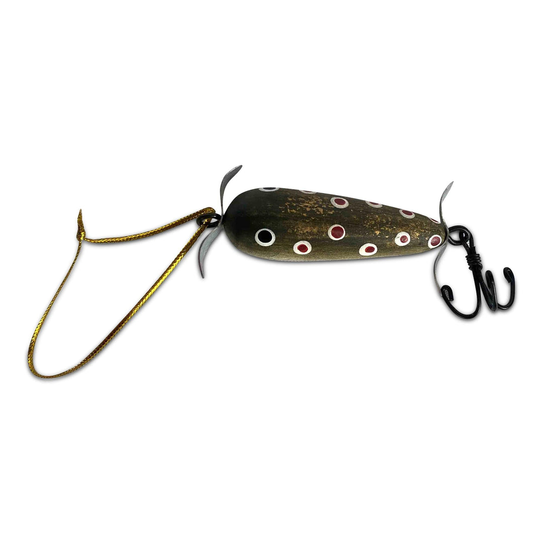 decrative fishing lures for crafts Christmas Ornaments 12-Pack-Antique Lures