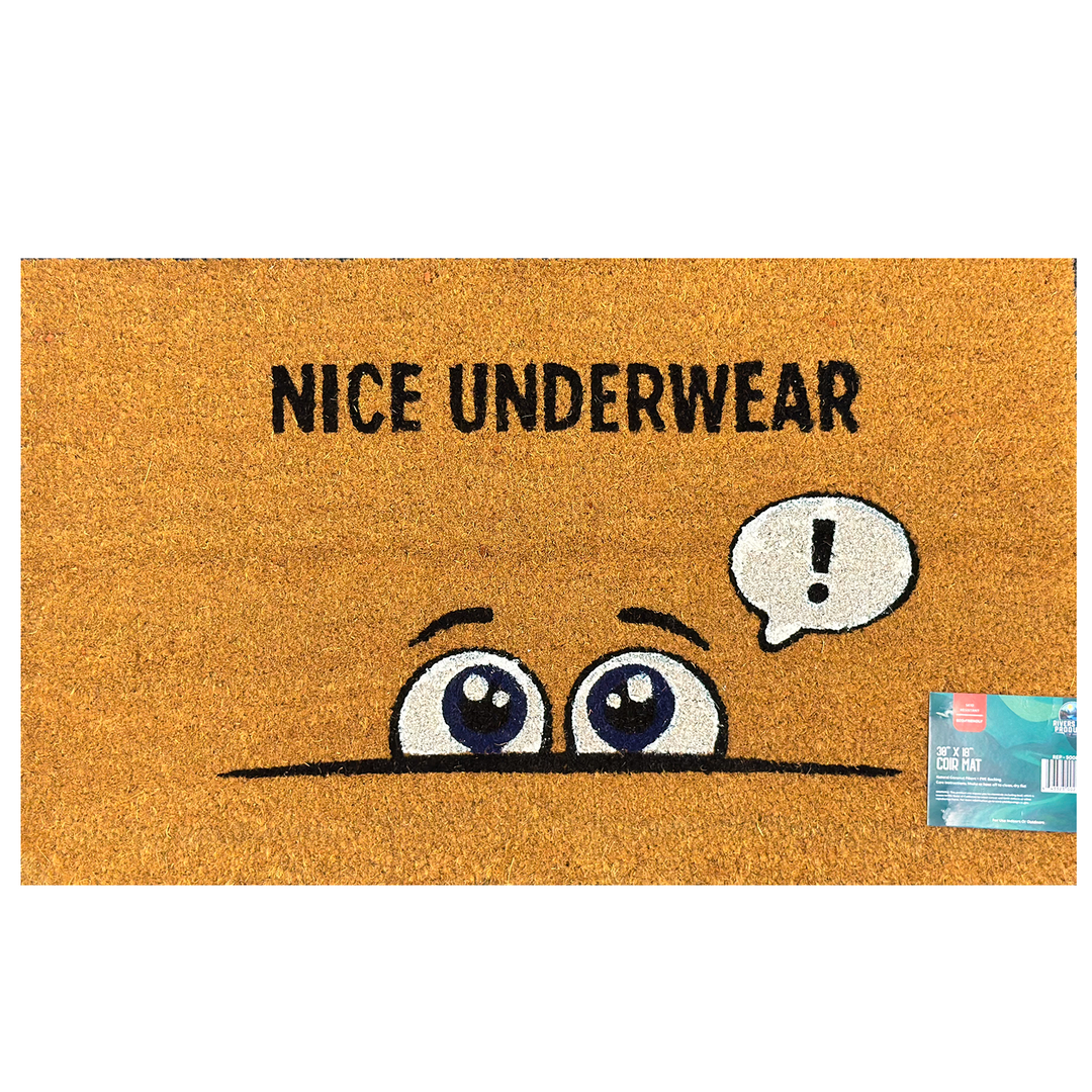 Rivers Edge Products Coir Mat 30x18-Nice Underwear