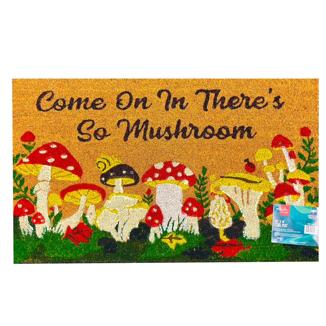 Rivers Edge Products Coir Mat 30x18-So Mushroom