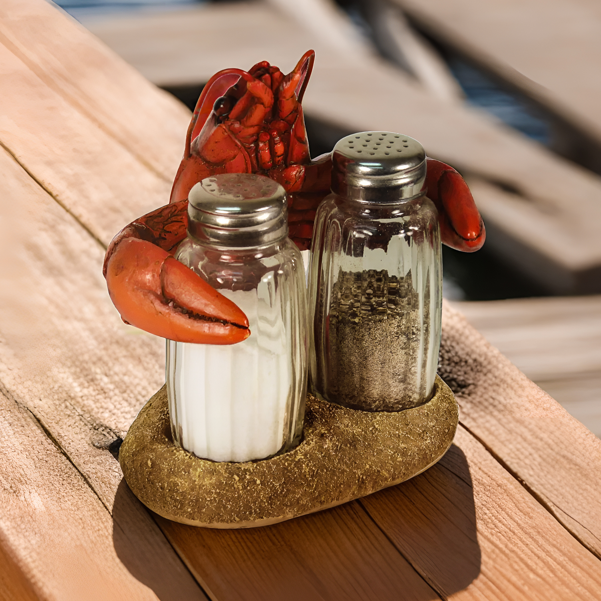 Salt and Pepper Shakers Crawfish Set for Stylish Seasoning – Rivers ...