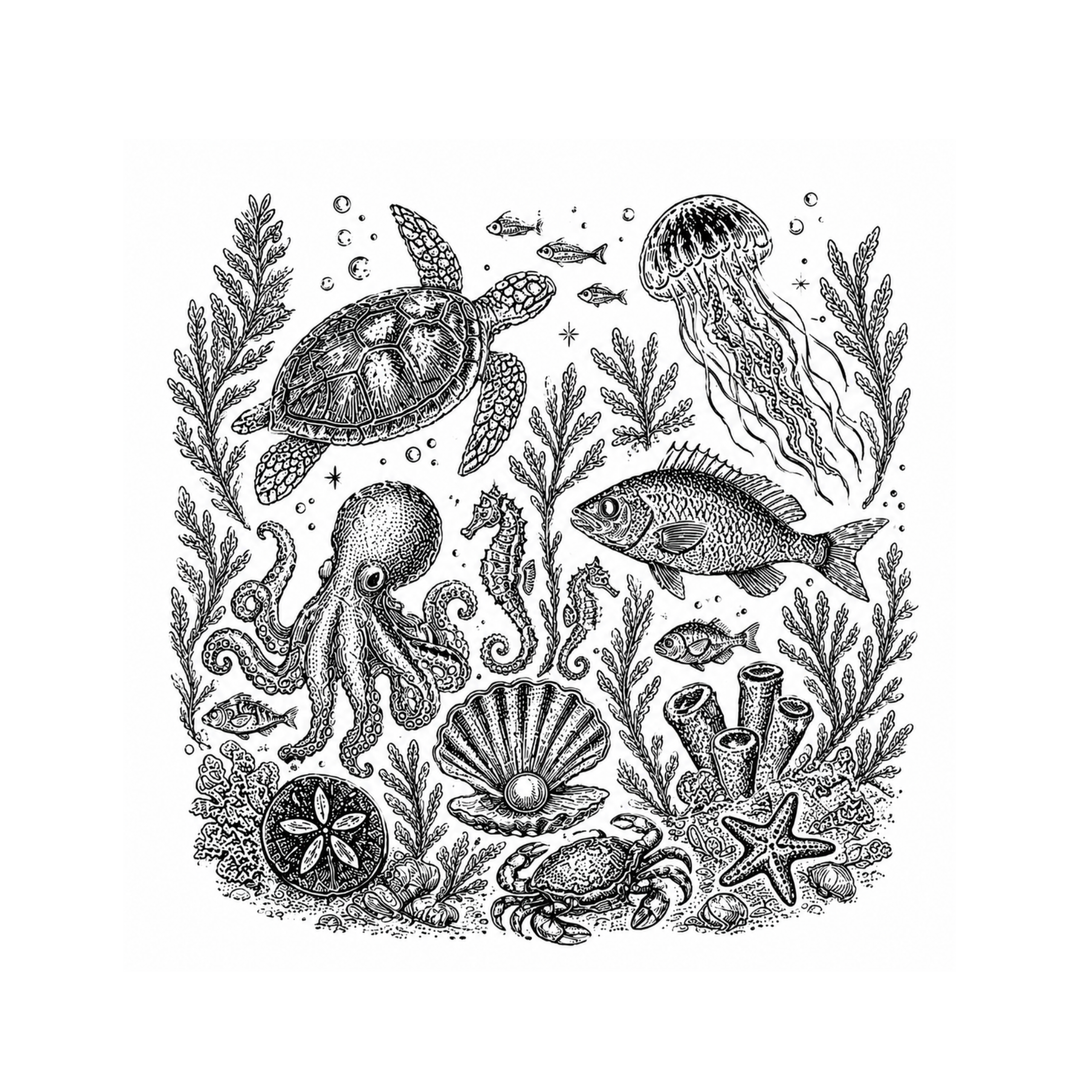 T-Shirt - Nature & Eco - Aquatic