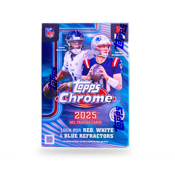 2025 Topps Chrome Football Value Box