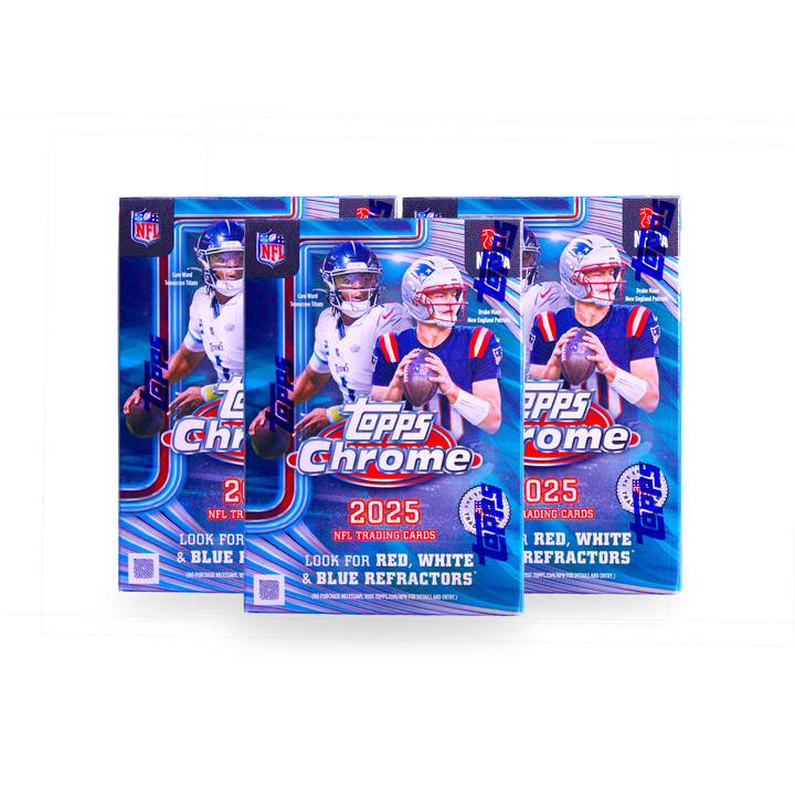 2025 Topps Chrome Football Value Box