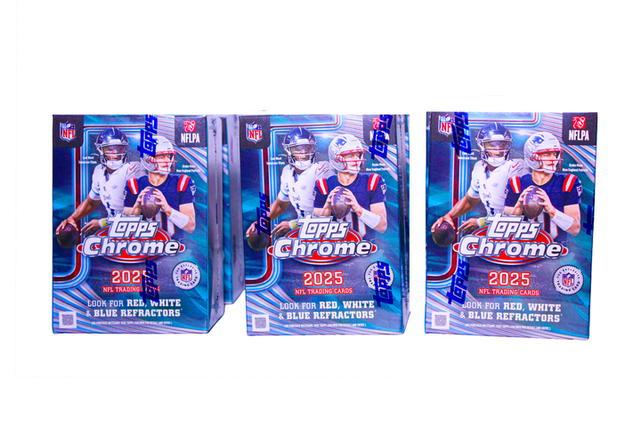 2025 Topps Chrome Football Value Box