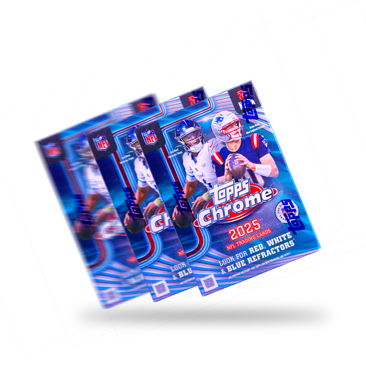 2025 Topps Chrome Football Value Box