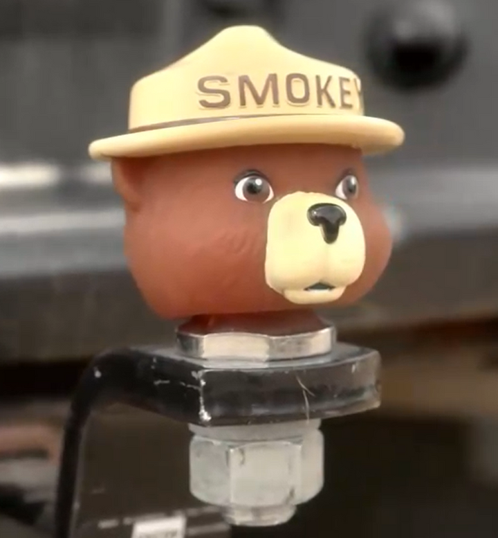 Trailer Ball Cover - Smokey Bear