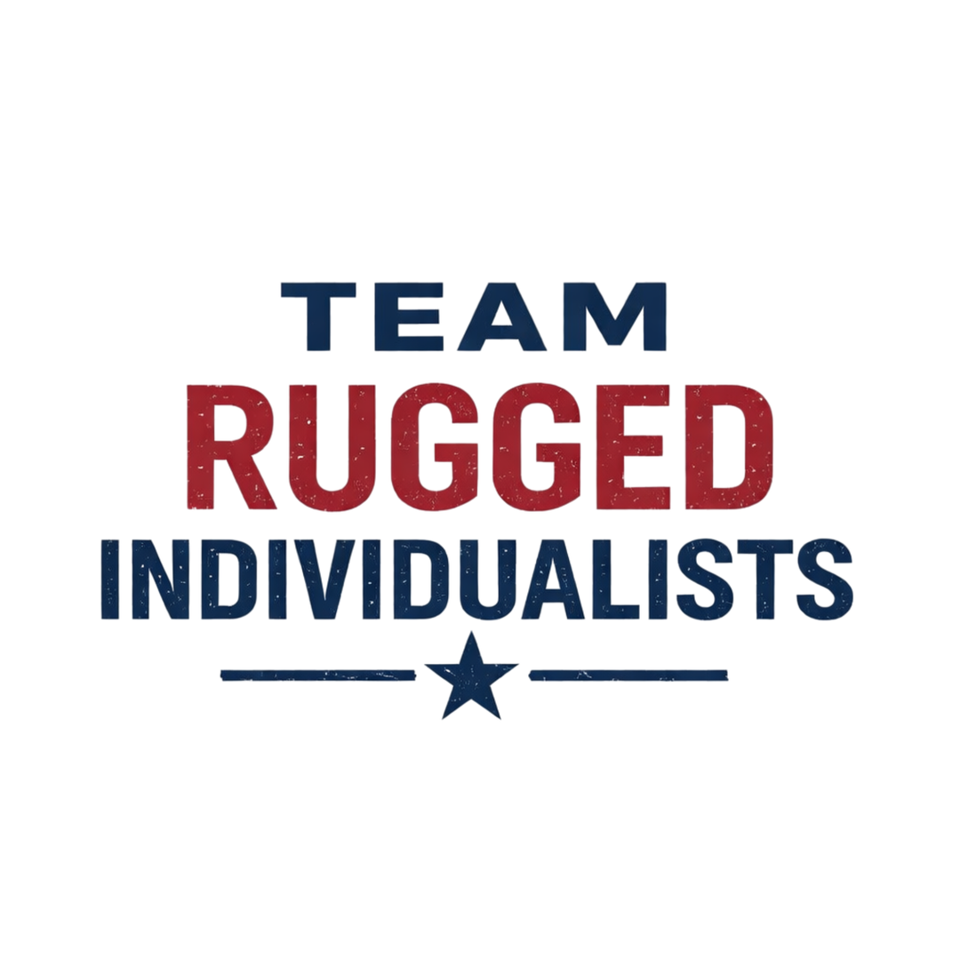 Team Rugged Individualist Statement Print Tee