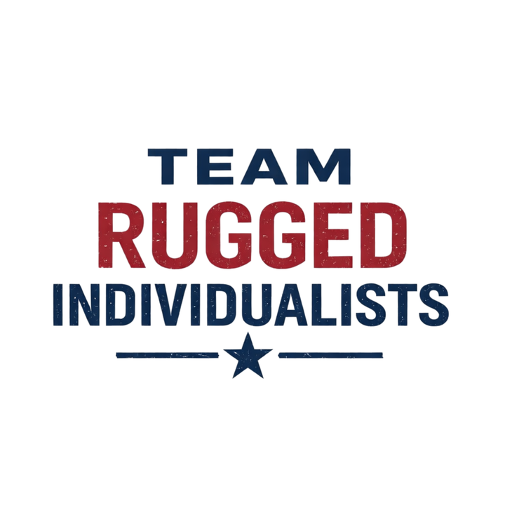 Team Rugged Individualist Statement Print Tee