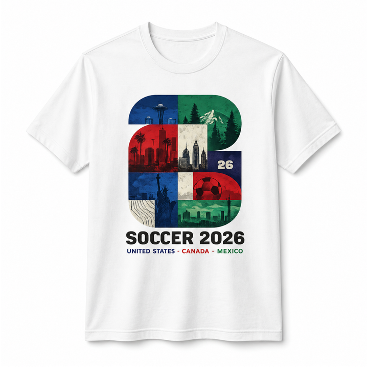 T-Shirt - Sports - Soccer 26 Locations
