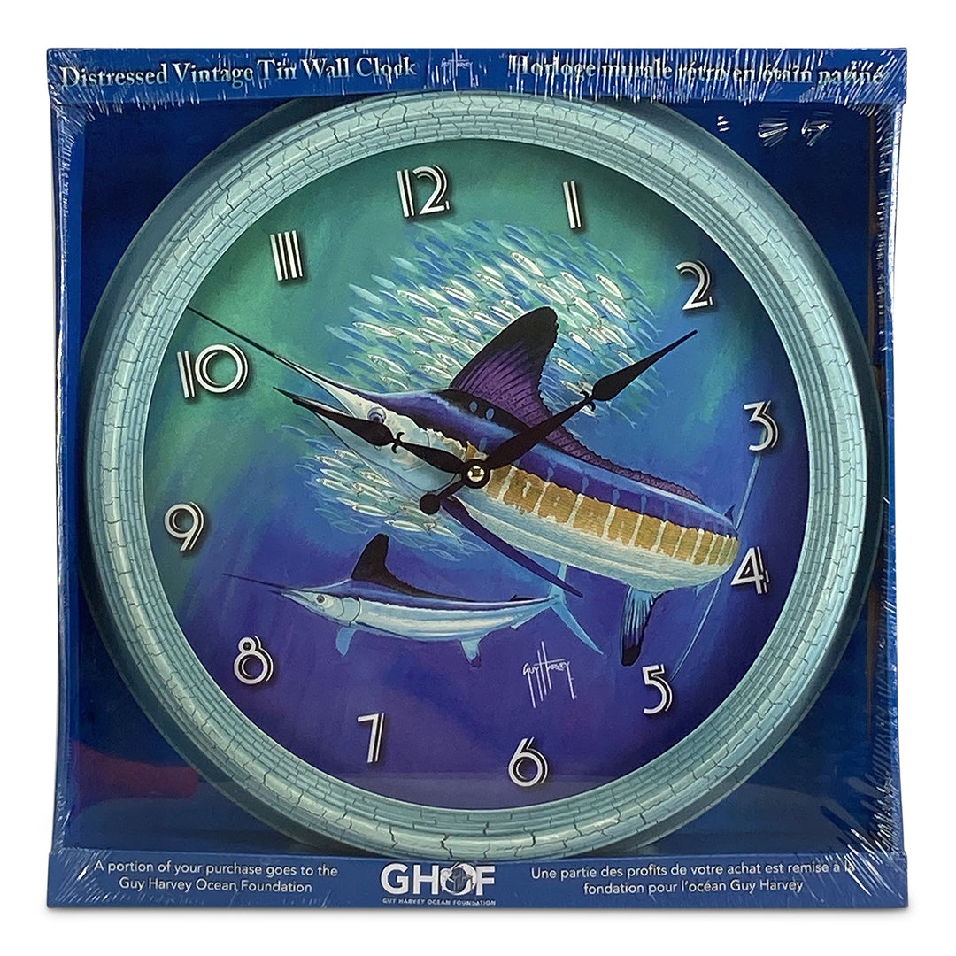 Clock 15 Inch Marlin