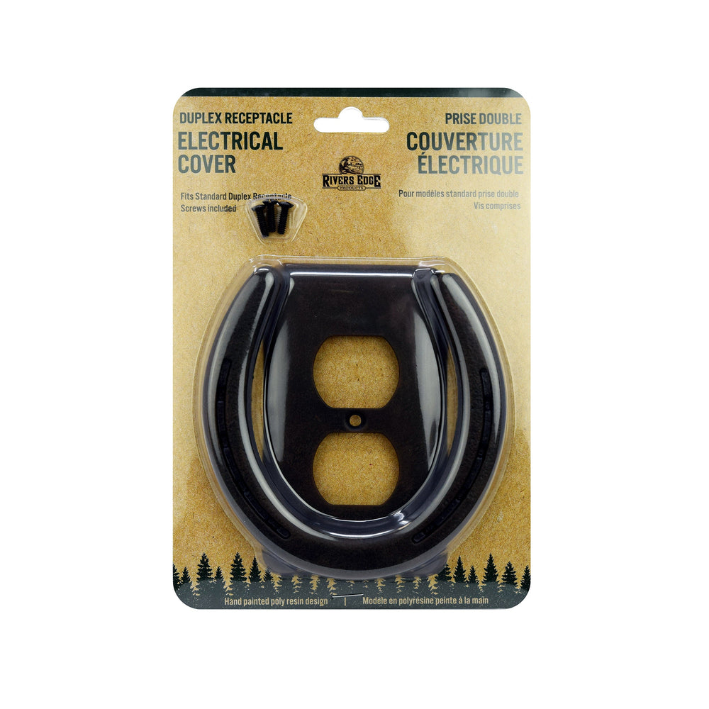 Receptical Cover Horse Shoe