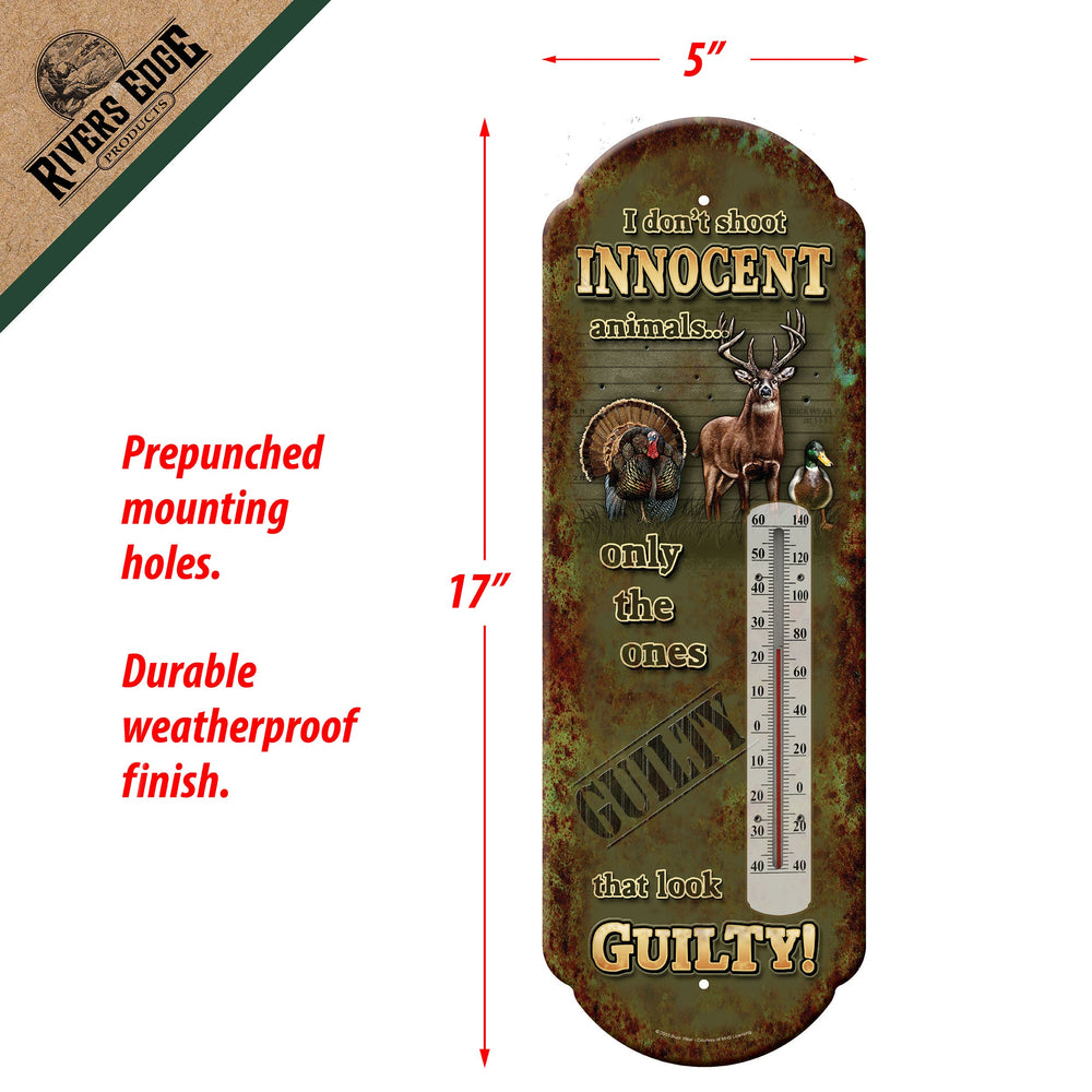 Tin Thermometer Innocent Annimals