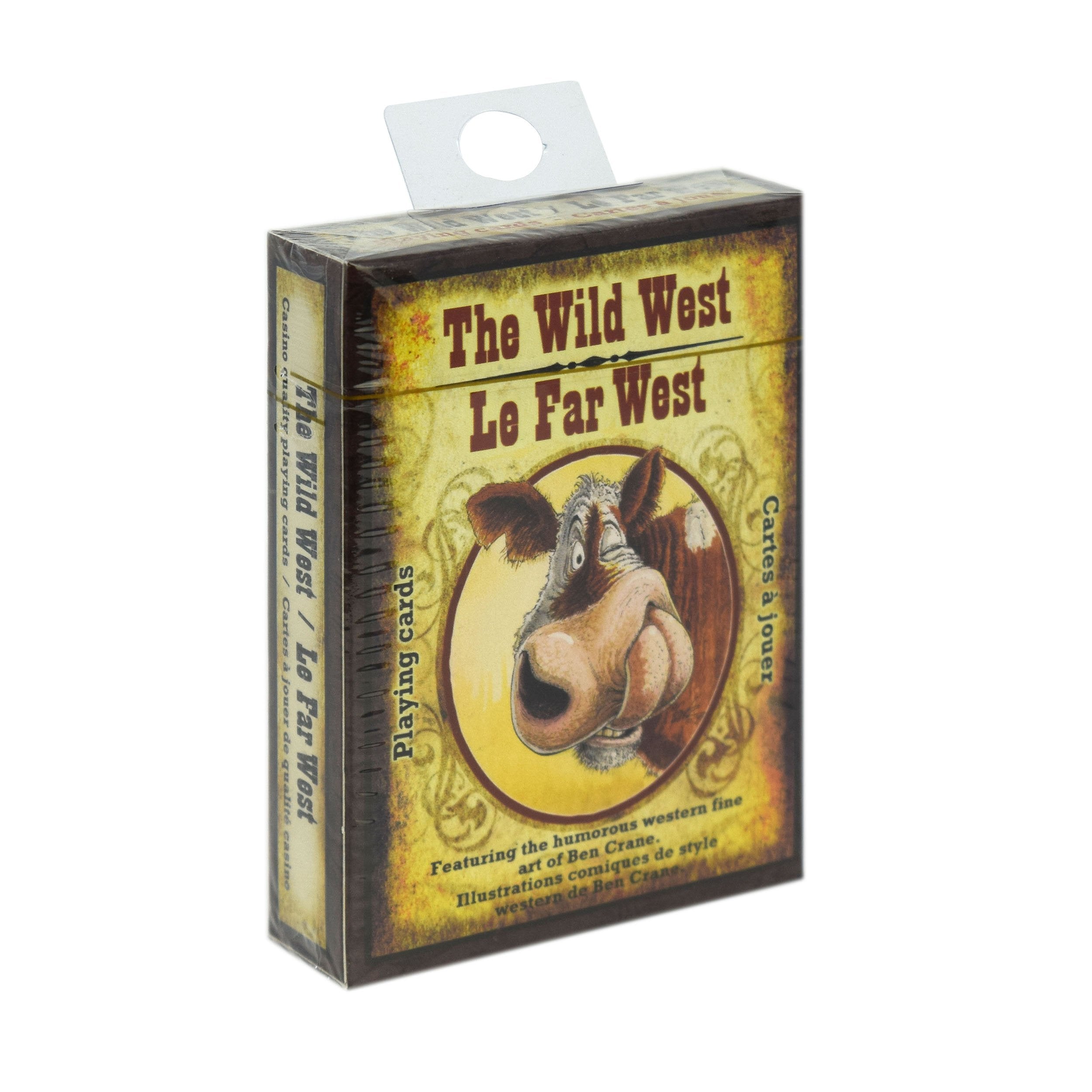 Single Deck Used in Casino Playing Cards - Wild Wild West