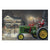 LED Art 24-inches by 16-inches - Santa/Tractor
