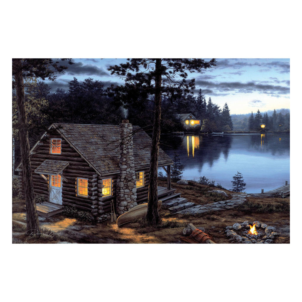 LED Art 24-inches by 16-inches - Cabin Reward