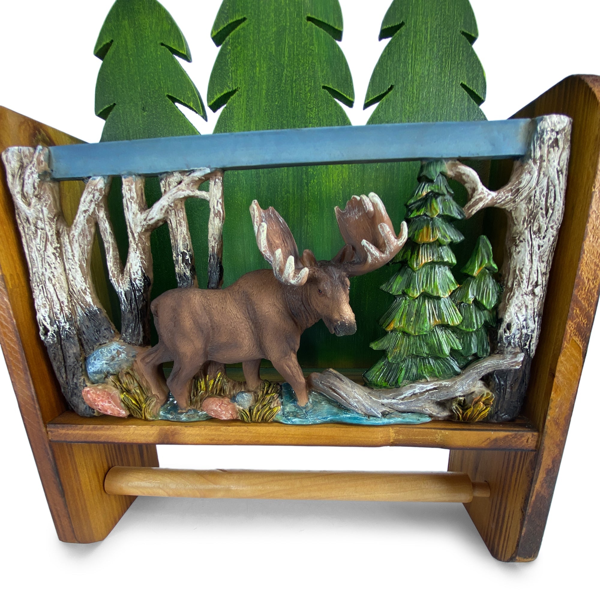 Moose Standing Paper Towel Holder – Rusty Moose Marketplace