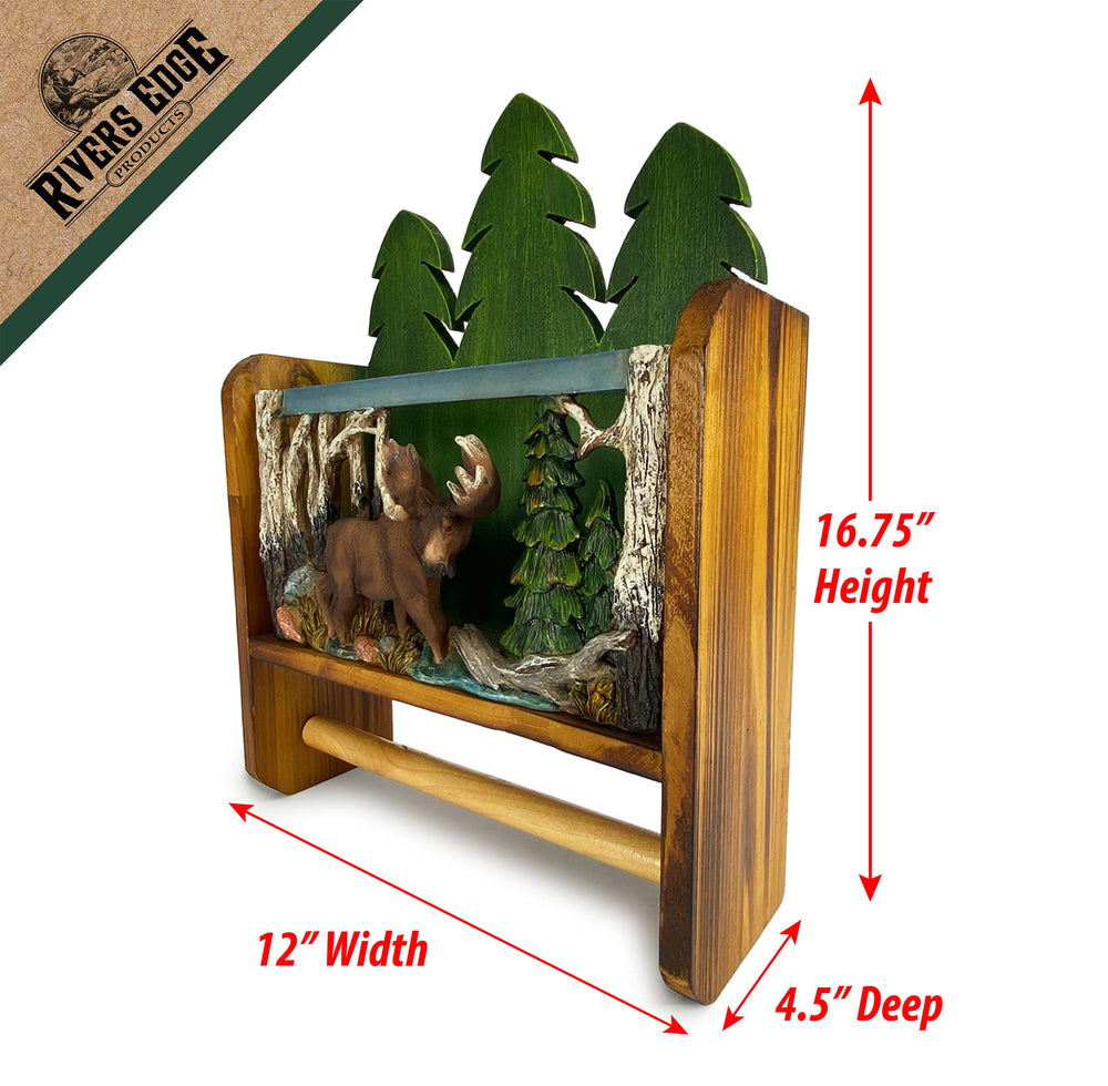 Moose Magazine Rack Tp Holder